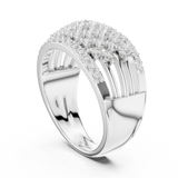 Gold Ring DDLR-455, White Gold