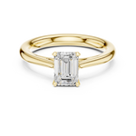 Gold Ring DDLR-539, Yellow Gold, view 4