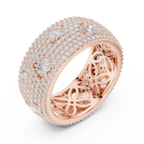 Gold Ring DDLR-304, Rose Gold, view 2