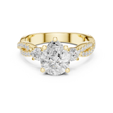 Gold Ring DDLR-1037, Yellow Gold