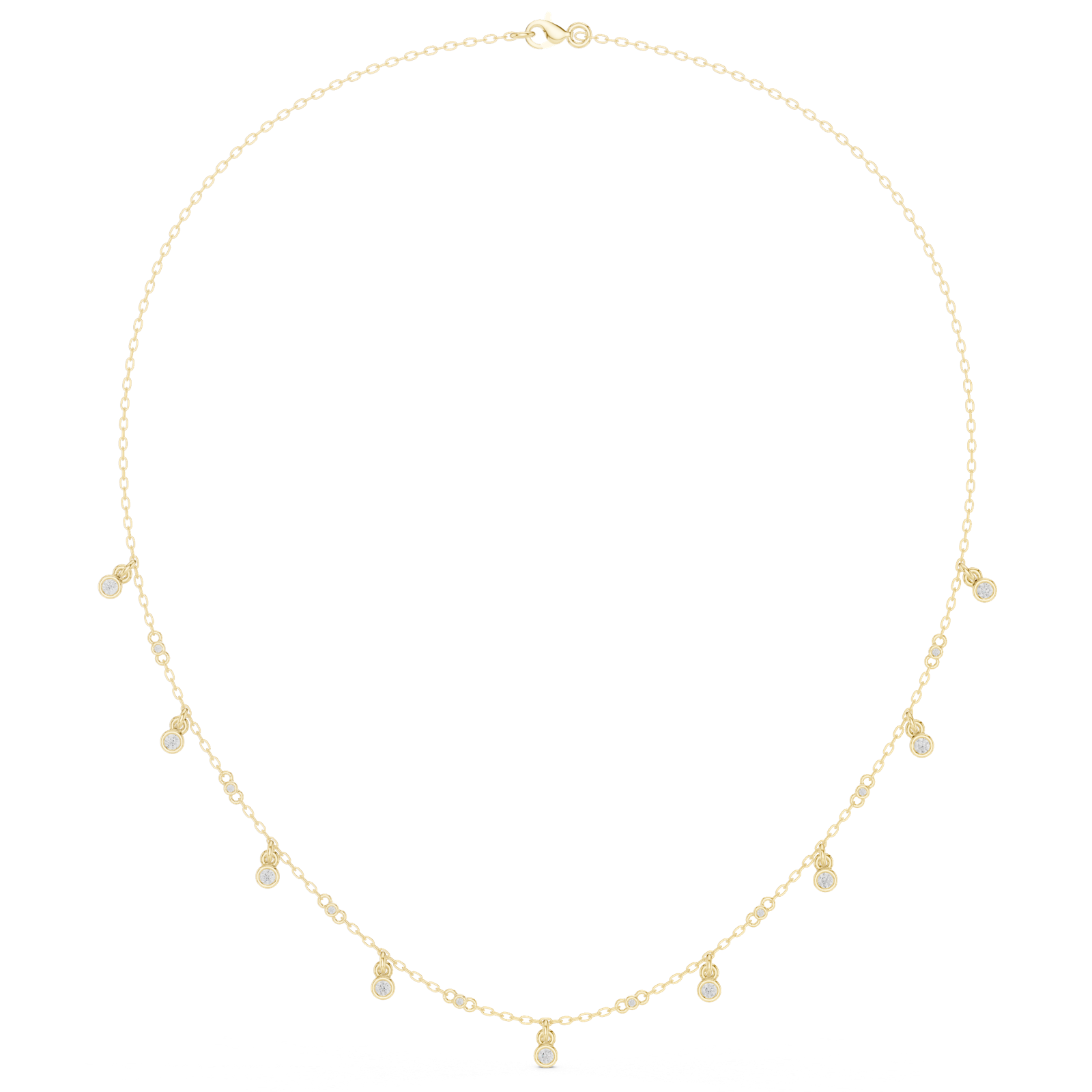 Gold Necklace SBWN (21), Yellow Gold