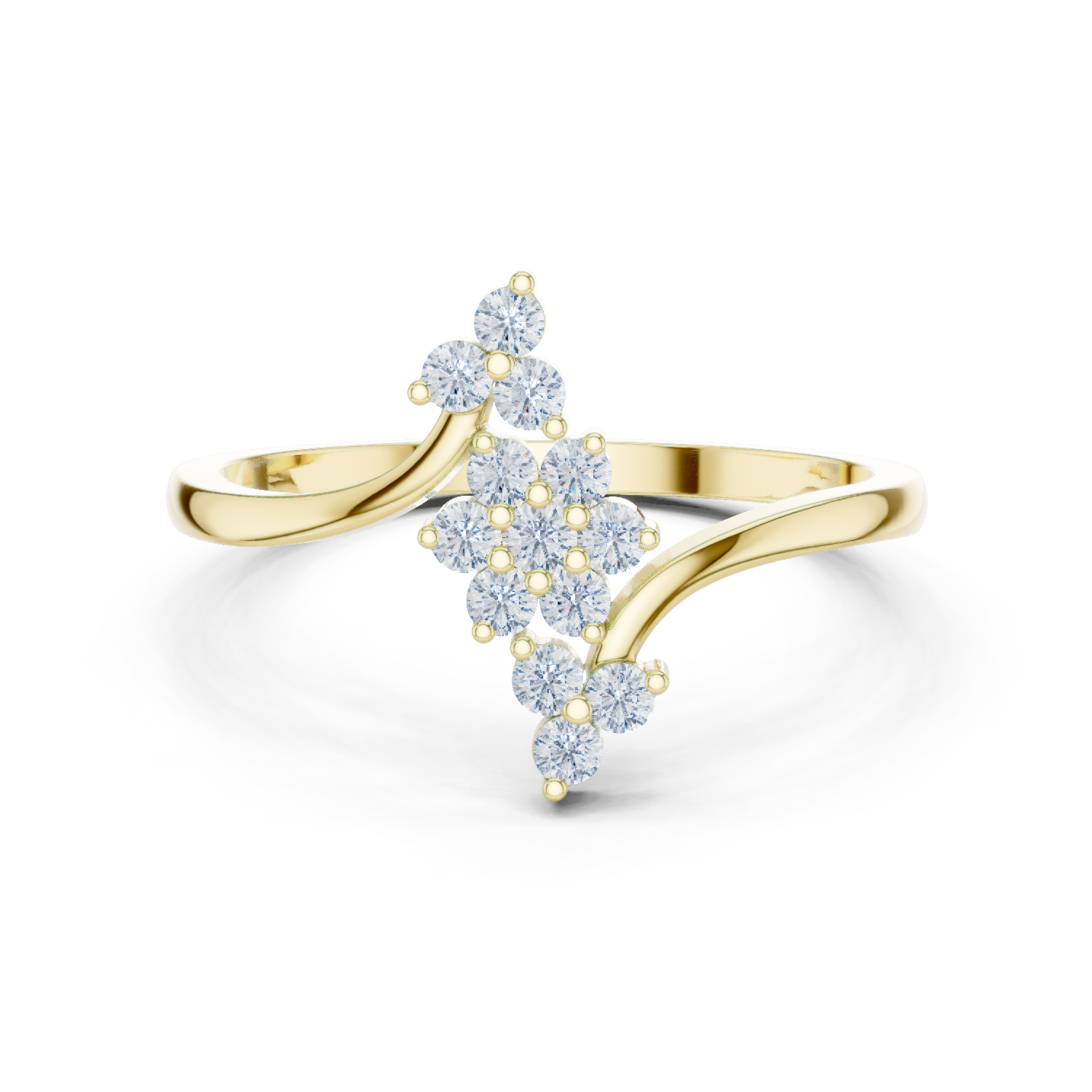 Gold Ring DDLR-742, Yellow Gold