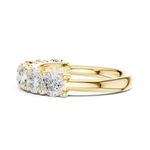 Gold Ring DDLR-684, Yellow Gold, view 3