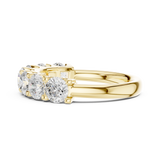 Gold Ring DDLR-684, Yellow Gold, view 3