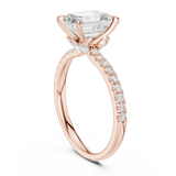 Gold Ring DDLR-1011, Rose Gold