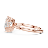 Gold Ring DDLR-928, Rose Gold, view 3