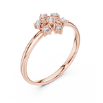Gold Ring Ledis Ring, Rose Gold, view 2