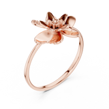 Gold Ring 1 (118), Rose Gold, view 2