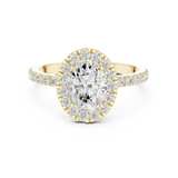 Gold Ring DDLR-1054, Yellow Gold, view 4