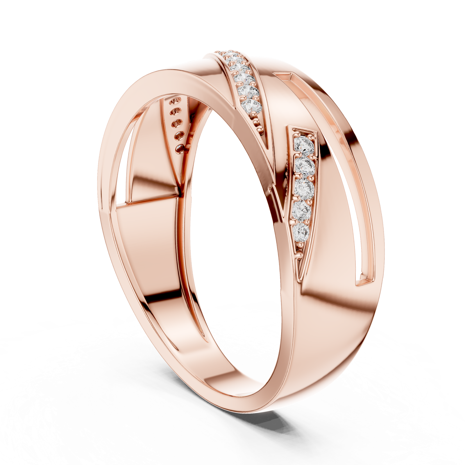 Gold Ring LR-01 (12), Rose Gold