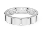 14K Solid Gold Lab Diamond Solitaire Ring, White Gold