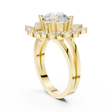Gold Ring DDLR-404, Yellow Gold