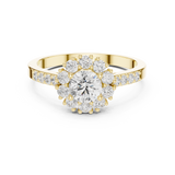 Gold Ring ALR-66, Yellow Gold, view 4