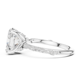 Gold Ring DDLR-965, White Gold, view 3