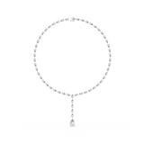 Gold Necklace GNK-0017, White Gold