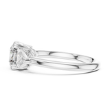 Gold Ring DDLR-034, White Gold, view 3