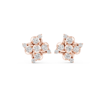 Gold Earrings 9-10004E, Rose Gold