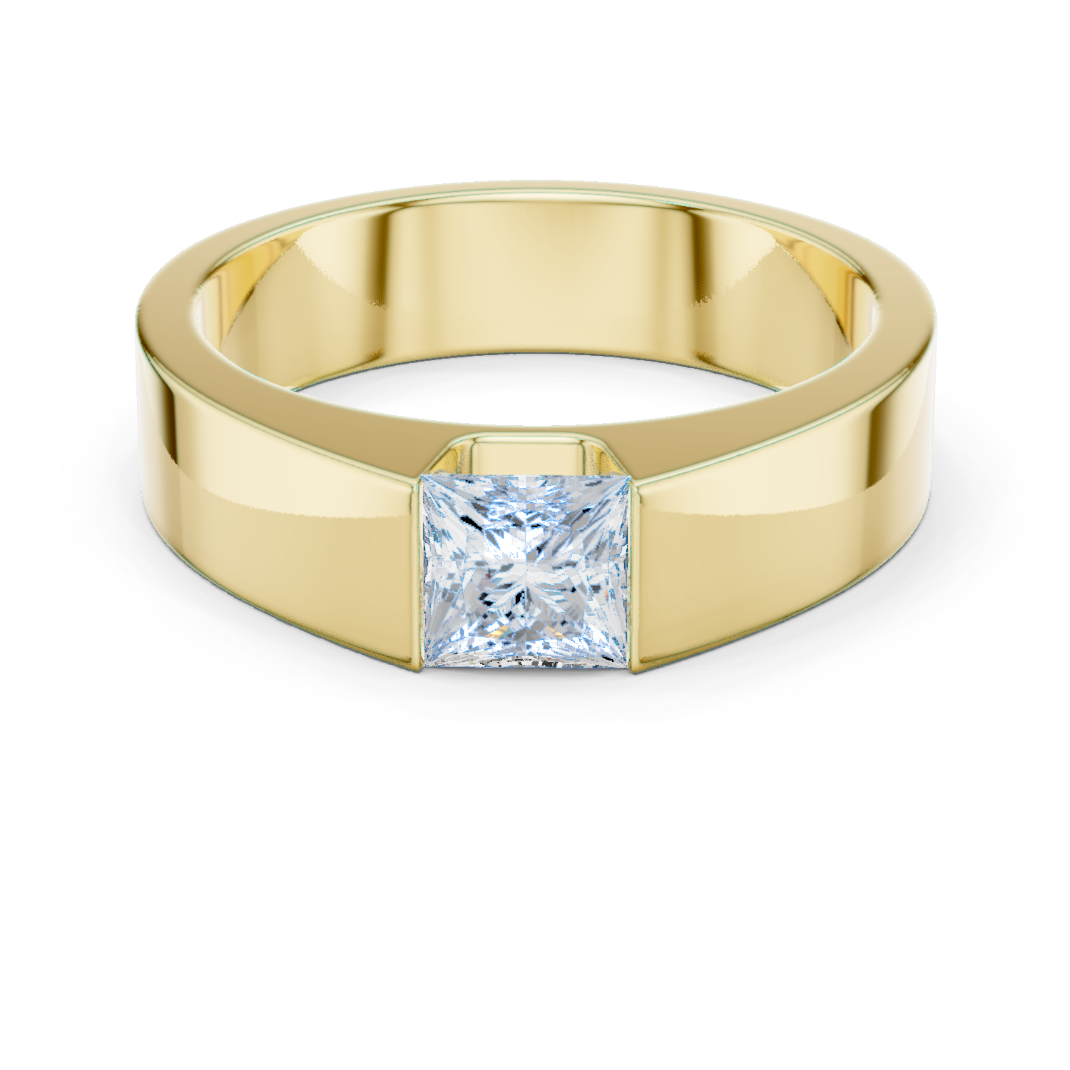 Gold Men's Ring GGR-0013, Yellow Gold