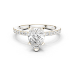 Gold Ring DDLR-889, White Gold