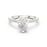 Gold Ring DDLR-889, White Gold