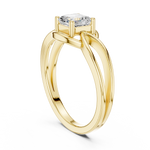 Gold Ring DDLR-499, Yellow Gold, view 1