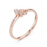 Gold Ring 1 (401), Rose Gold, view 2