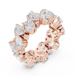 Gold Ring DDLR-312, Rose Gold, view 2