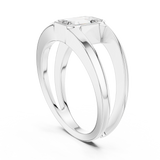 Gold Ring SBMR(42), White Gold