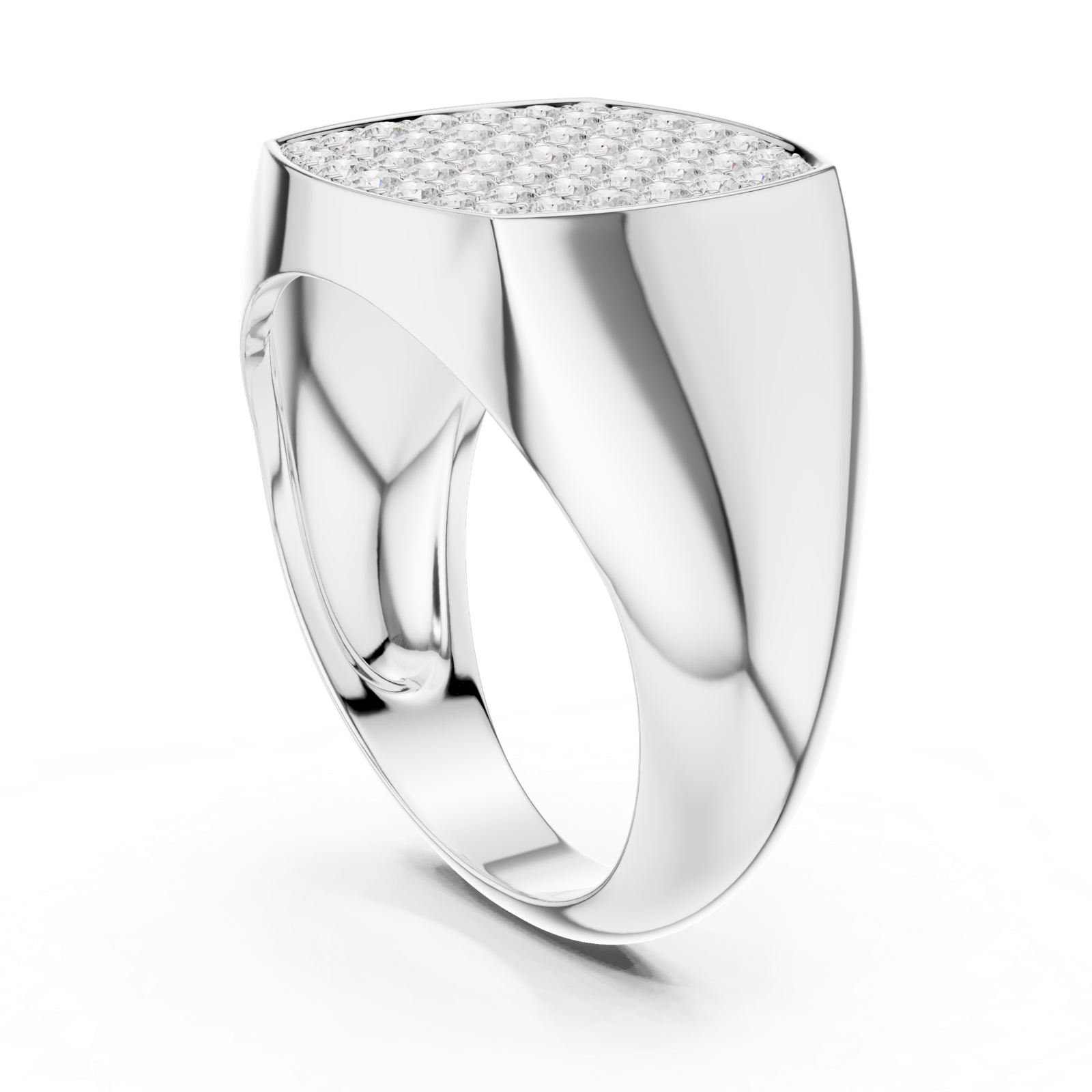 Gold Ring SBMR(1), White Gold