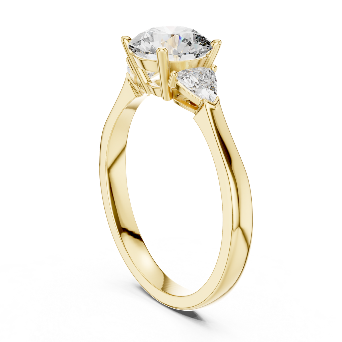 Gold Ring 00001L (28), Yellow Gold, view 1
