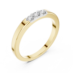 Gold Ring 12-10013@L, Yellow Gold, view 2