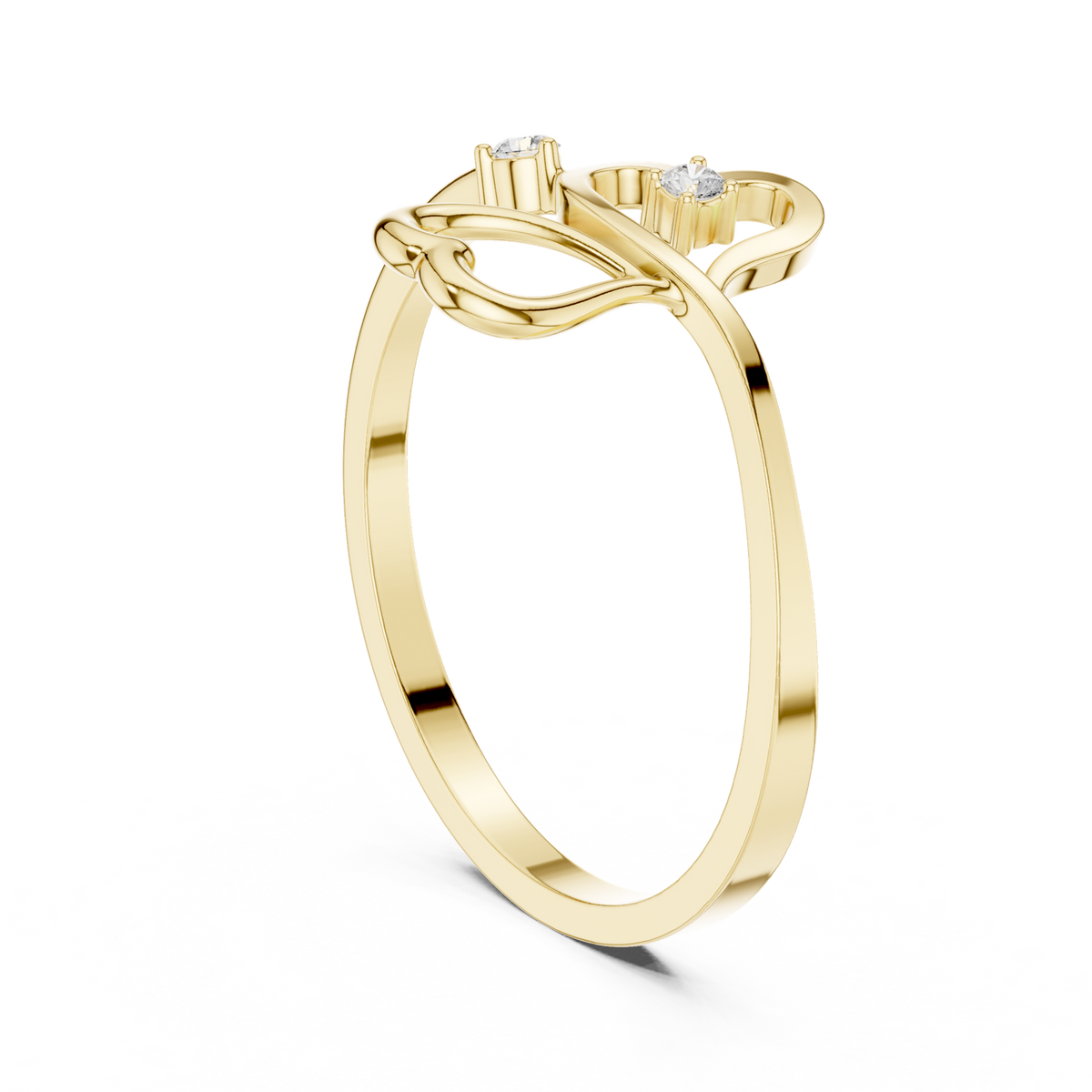 Gold Ring 1 (127), Yellow Gold, view 1