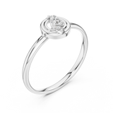 Gold Ring 1 (400), White Gold, view 2