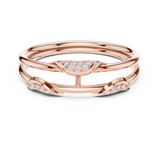 Gold Ring 1 (204), Rose Gold, view 4