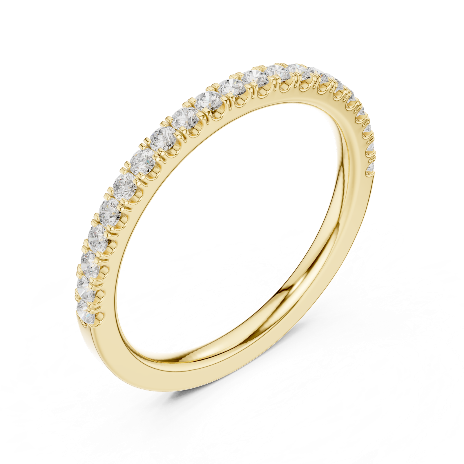 Gold Ring DDLR-596, Yellow Gold, view 2