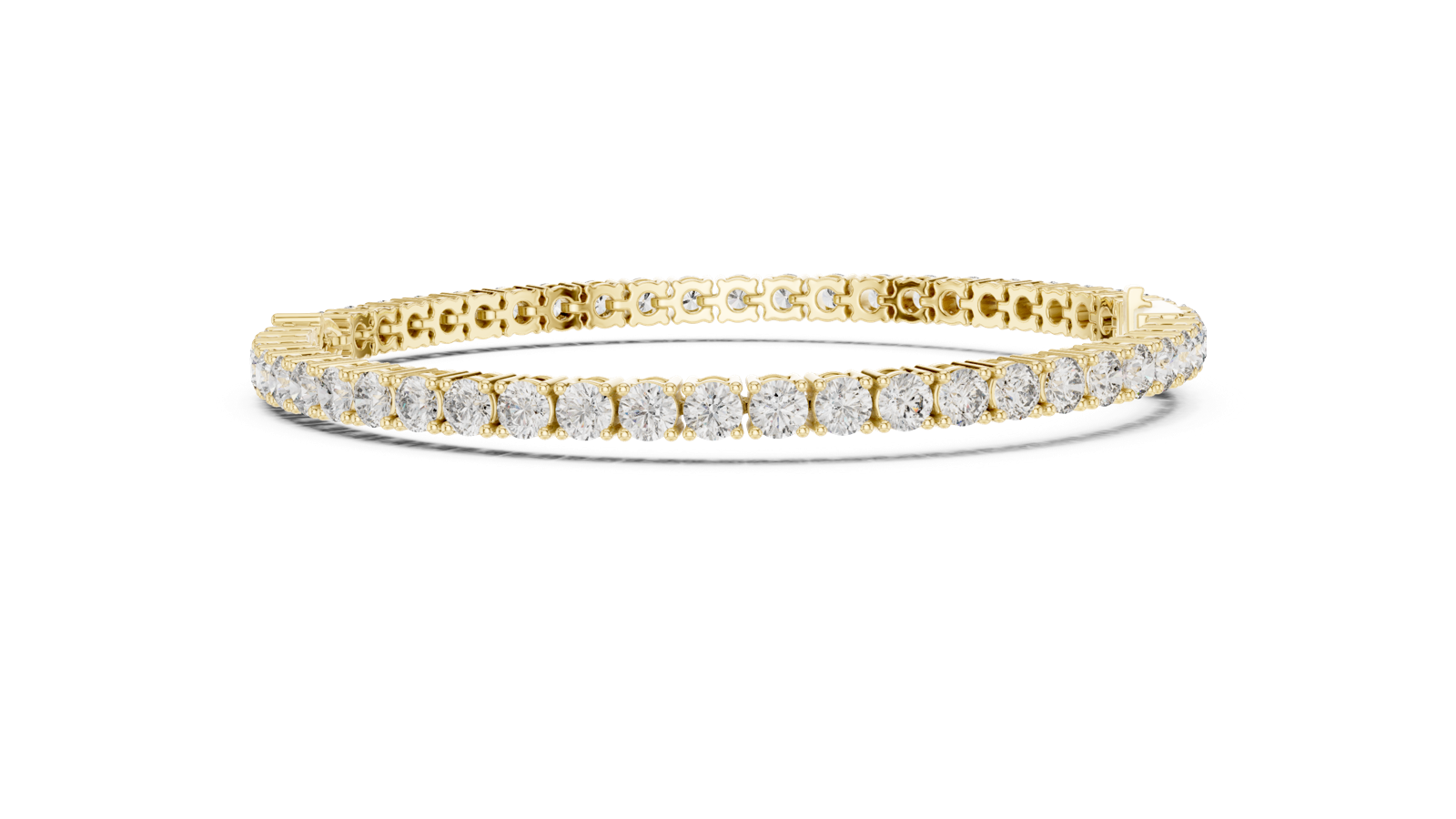 Gold Bracelet GLBR-0015, Yellow Gold, view 3