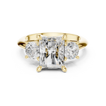 Gold Ring DDLR-905, Yellow Gold, view 4