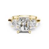 Gold Ring DDLR-905, Yellow Gold, view 4