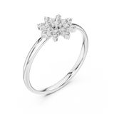 Gold Ring 1 (340), White Gold, view 2