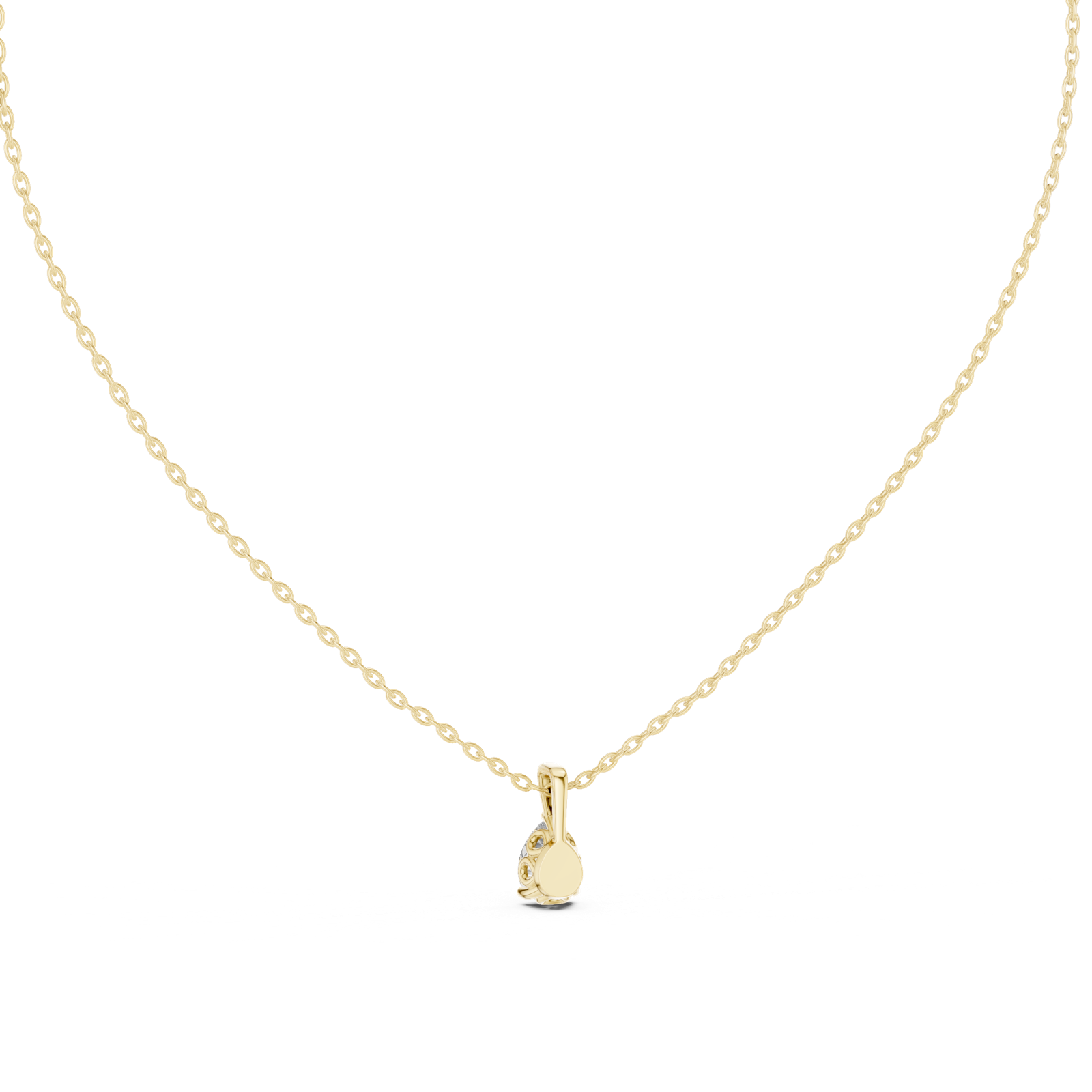 Gold Pendant GPD-0066, Yellow Gold, view 4