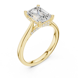 Gold Ring DDLR-984, Yellow Gold, view 2