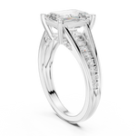 Gold Ring DDLR-253, White Gold, view 1