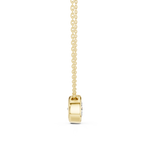 Gold Jewelry DDPO-007, Round center stone, Yellow Gold