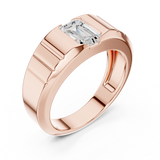 Gold Ring SBMR(39), Rose Gold, view 2