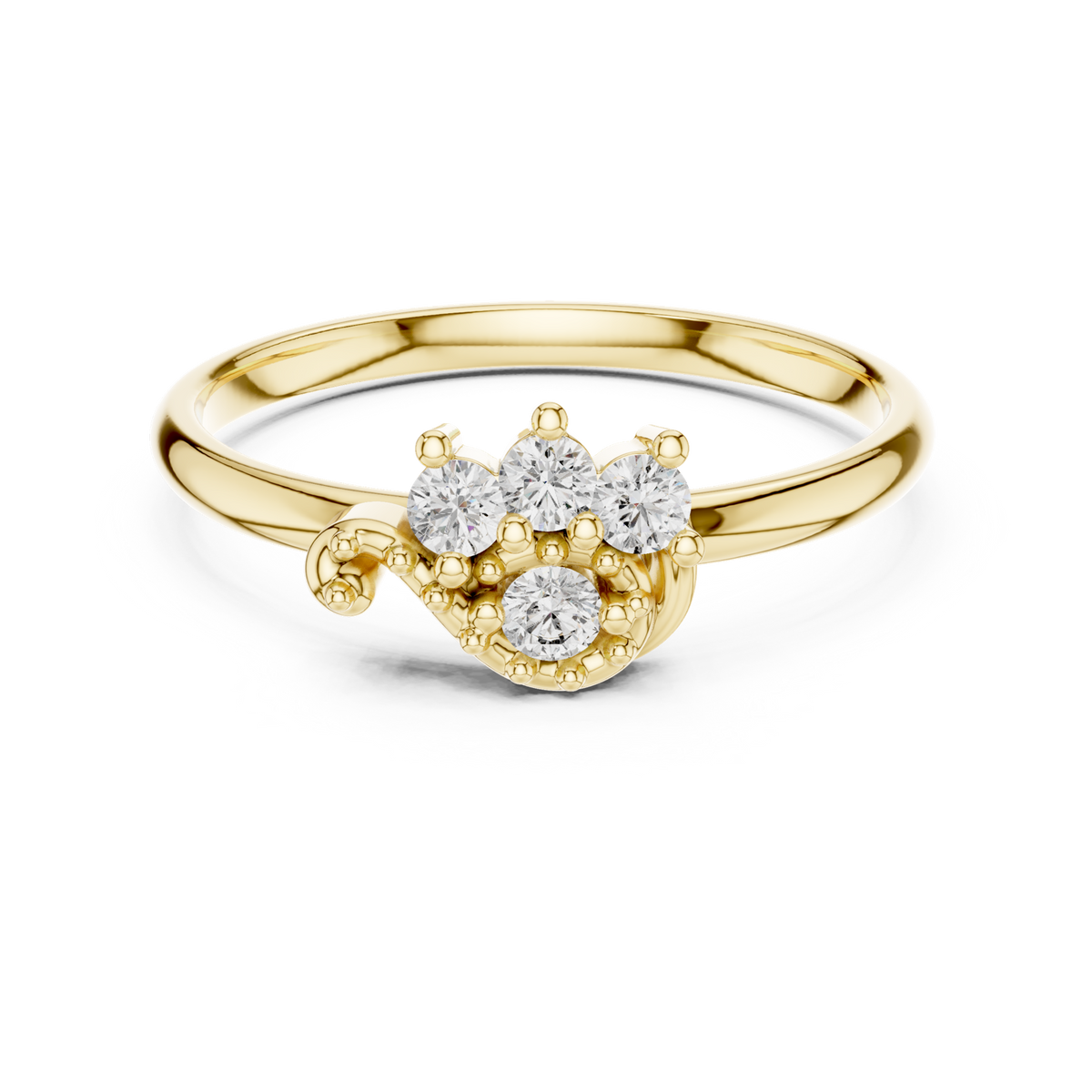 Gold Ring 1 (454), Yellow Gold