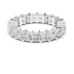 Gold Ring DDLR-204, White Gold, view 4