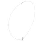 Gold Necklace SBWN (44), White Gold, view 2