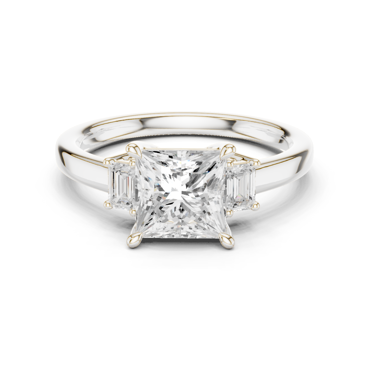 Gold Ring DDLR-871, White Gold