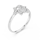 Gold Ring 1 (349), White Gold, view 2