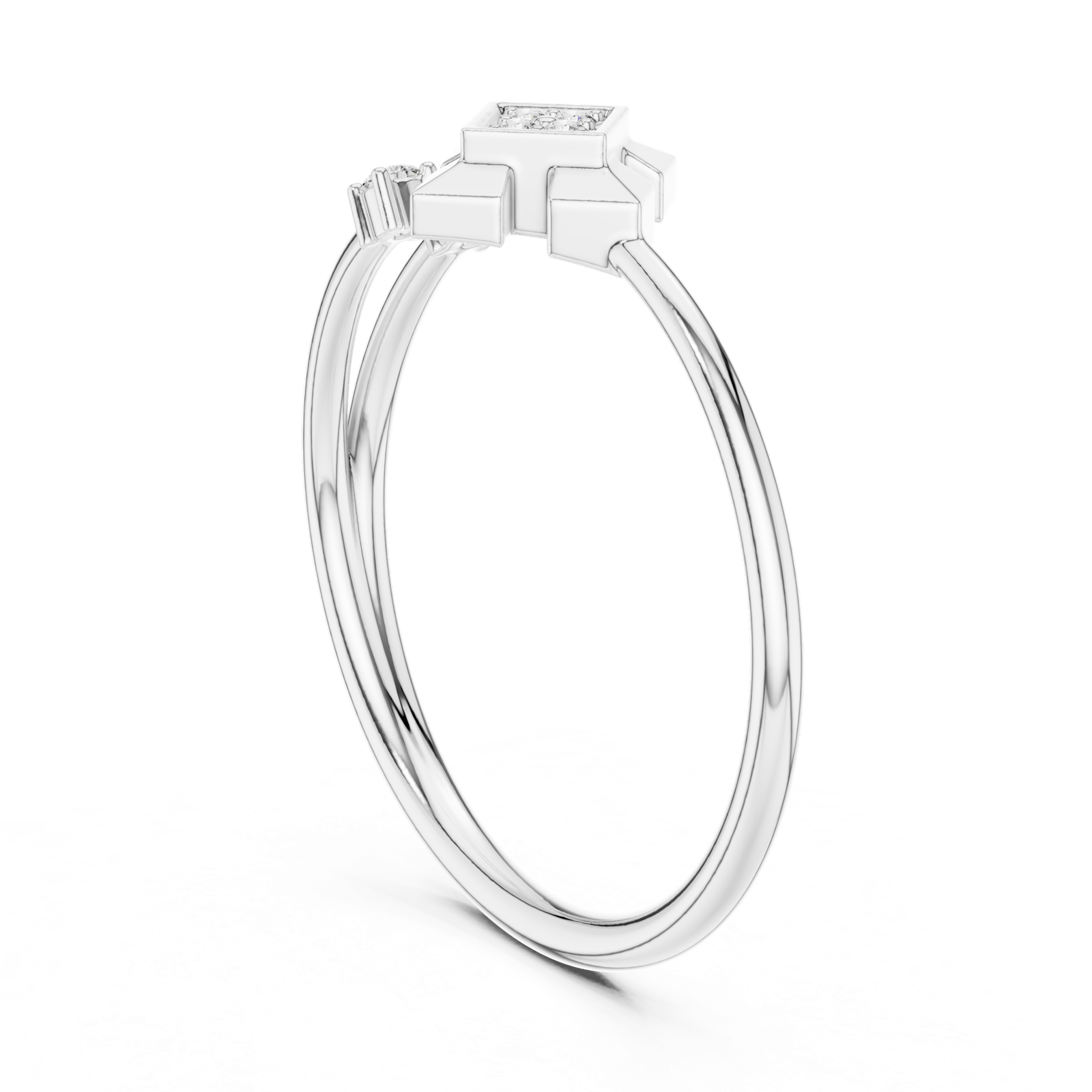 Gold Ring 1 (213), White Gold